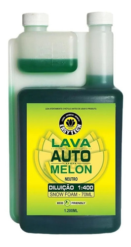 Shampoo Neutro Lava Auto 1:400 Melon 1200ml Easytech