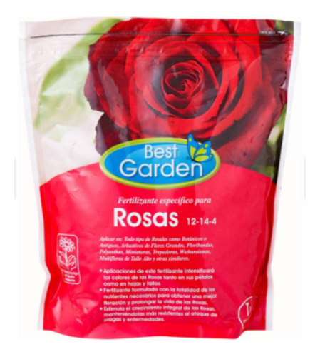 Fertilizante Específico Rosas 1 Kg Best Garden