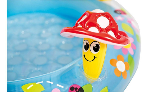 Imagen 6 de 6 de Piscinas Infantiles Inflable Intex Honguito Con Techo