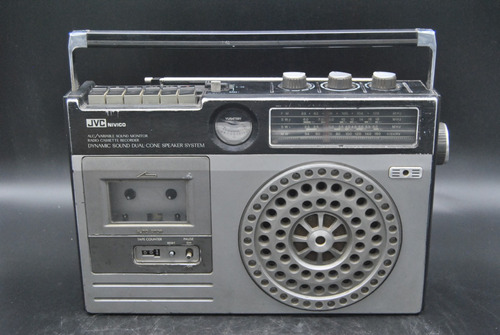 Antiguo Radio Grabador Jvc Nivico Vintage Funciona Colección