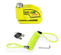 Comprar Alarma Motocicle Bloqueo Impermeable Freno Disco Candado
