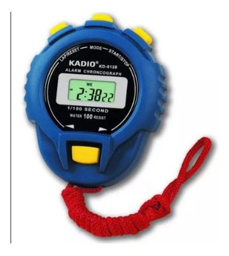 Cronometro Profesional Digital Kadio Kd-6128 Reloj Alarma