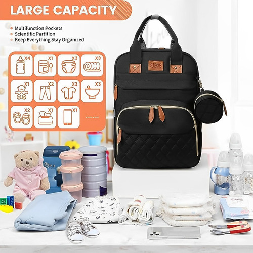 Para Berço De Bebê À Prova D'água Moderno E Mochilas Para