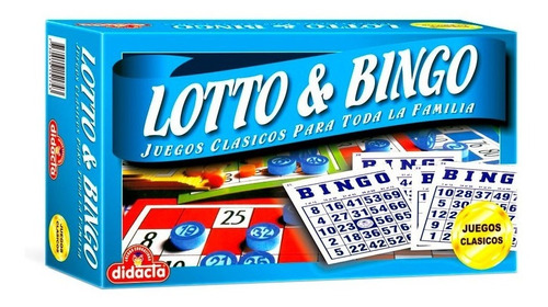 Juego De Mesa Bingo Lotto Didacta - Vamos A Jugar 