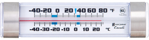 San Jamar Termometro Para Refrigerador/congelador Thdlrfg