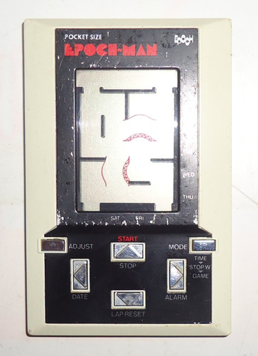 Consola Portatil Vintage 1981 Pocket Man Epoch Man Japan
