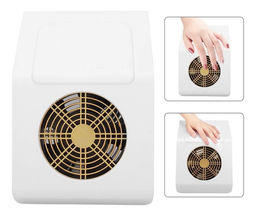 Ventilador Extractor Polvo Uñas Acrílicas Manicure Pedicure