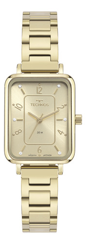 Relógio Technos Dourado Feminino Mini Gl32am/1x