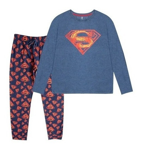 Pijama Hombre Dc Comics Ll Superman Clasico 