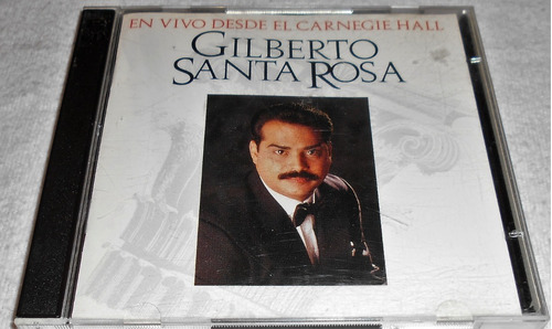 2 Cds Gilberto Santa Rosa En Vivo En Carnegie Hall Importado