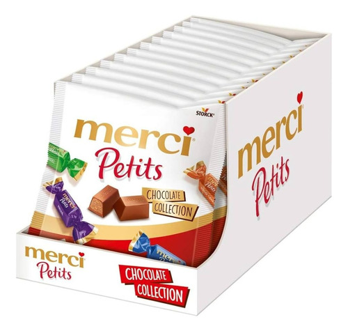 Chocolate Merci Petits Varios Sabores (paquete De 12 Piezas)