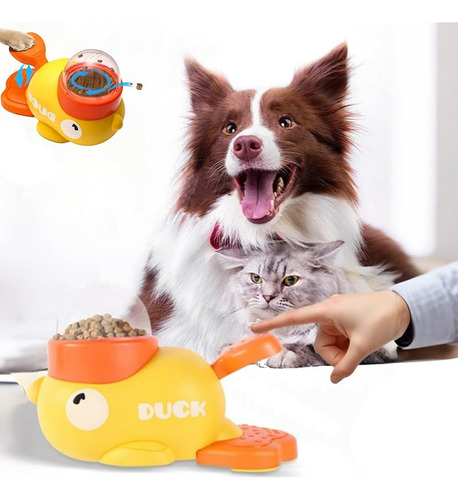 Comedero Interactivo Para Patos, Juguete Para Perros Y Gatos
