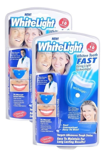 Pack X2 Pasta Dental Blanqueadora Dientes Blancos