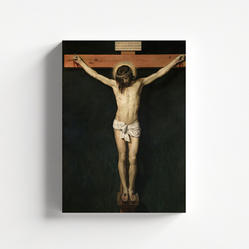 Cuadro Decorativo Canvas 50*60cm Oleo Cristo Crucifixion