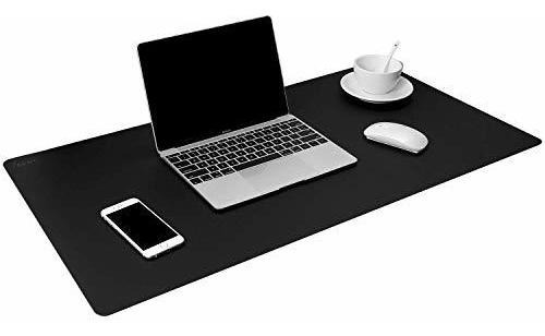 Towwi Leather Desk Protector Del Cojín 34 X 17 Desk Pad Pape