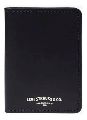 Carteira Levi's® Slim Preta - Lba020015 Cor Preto