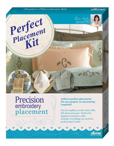 Kit Colocacion Perfecta Plantilla Bordado Maquina Para Ropa