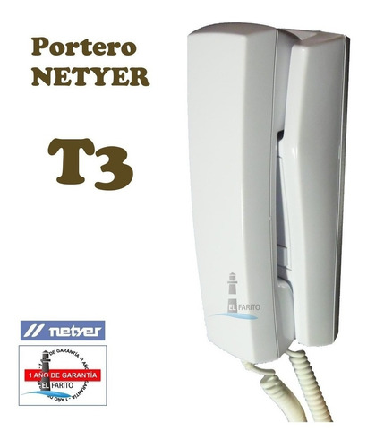 Portero Netyer T3 Edificios O Ph Universal 5 Y 6 Hilos !!