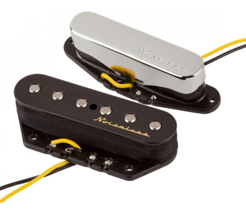 Fender Vintage Noiseless Telecaster Microfonos Guitarra X2
