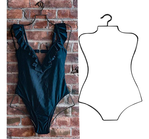 Colgador De Bikini Con Forma De Cuerpo De Alambre Para