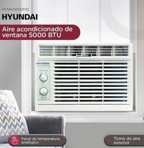 Aire Acondicionado 5000 Btu Ventana Daewoo +protector De Cor