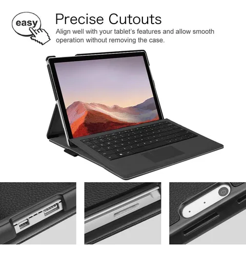 Funda Fintie Para Microsoft Surface Pro 7/6/5 Con Soporte