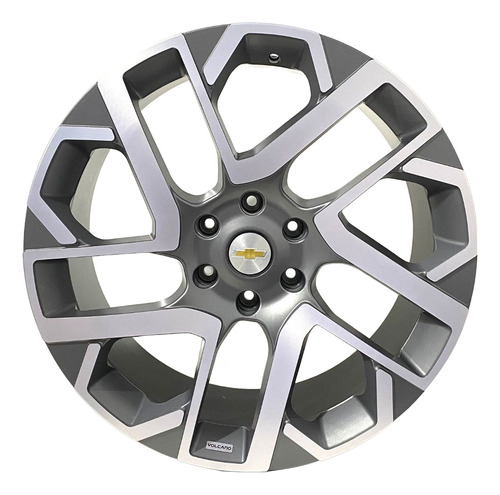 Jogo Rodas Aro 22x8,75 Gm S10 A Partir 2011 Volcano Invictus