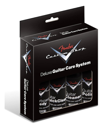 Paquete Fender Guitar Super Care Kit Con Speed Stick String 