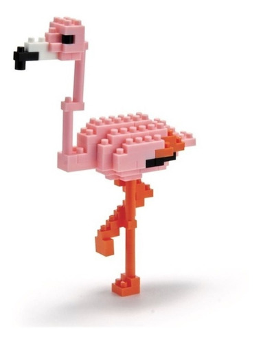 Flamingo - Microbloques Nanoblock 