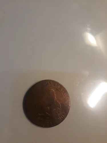 Moneda Española De Cobre 1870 (Usado)