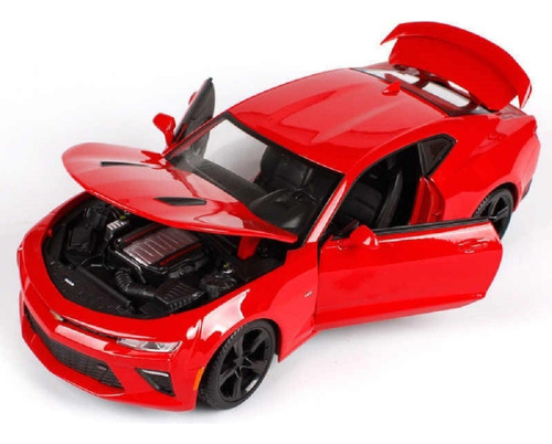 Maisto 2016 Chevrolet Camaro Ss Rojo Modelo Fundido A Troque