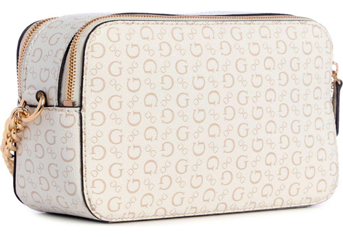 Bolsa Guess Factory Sg947912-whi Acabado de los herrajes Níquel Color Blanco Correa de hombro Blanco Diseño de la tela Lisa
