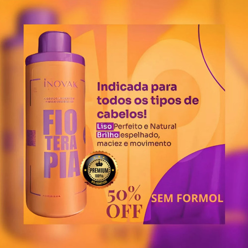 Fioterapia Progressiva Sem Formol Alisamento Profissional