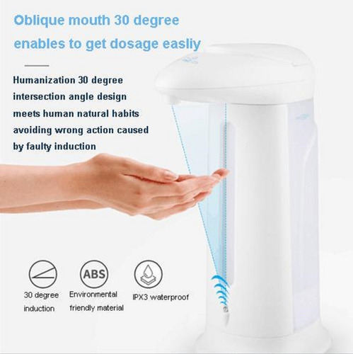 Dispensador Automático De Gel Antibacterial Y Jabon 330 Ml