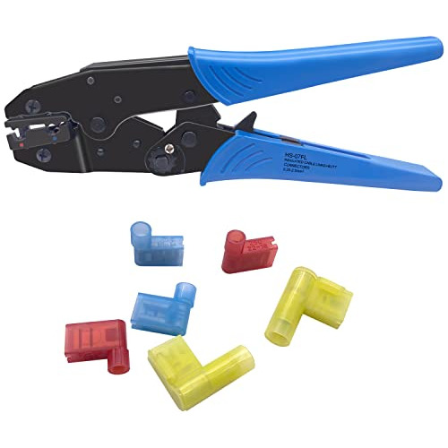 Alicates De Terminal De Bandera Awg 22-14 (0.5-2.5 Mm²...