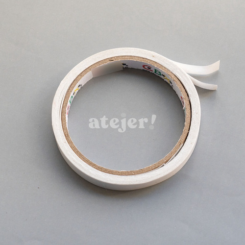 Imagen 7 de 8 de Cinta Doble Faz Adhesiva - Marca Cbx De 12mm X 10 Metros