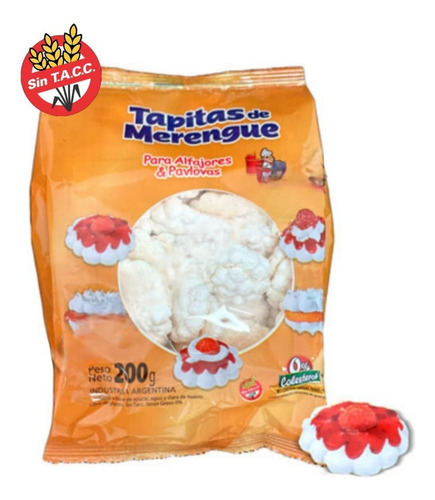 Tapitas De Merengue Urquiza X 200g - Cotillón Waf