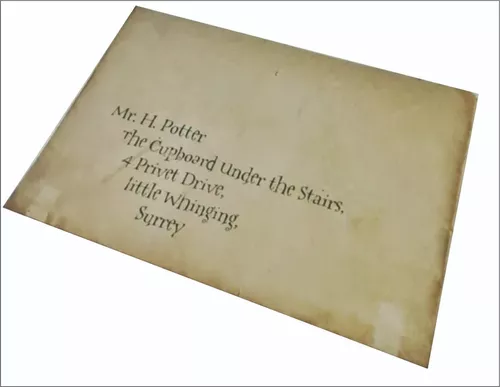 Oxidado elemento parásito Carta Hogwarts Harry Potter Personalizada (ingles / Español)