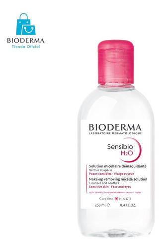 Bioderma Sensibio H2o, Agua Micelar Dermatológica, 250 Ml