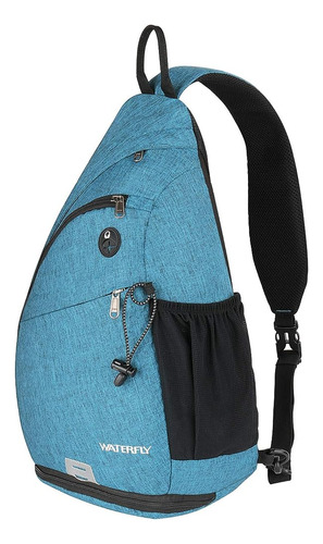 Waterfly Sling Bag Crossbody Backpack: Over Shoulder Daypack