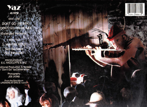 Yazoo Don't Go - Re-mixes (vinilo Usado) (vg+)