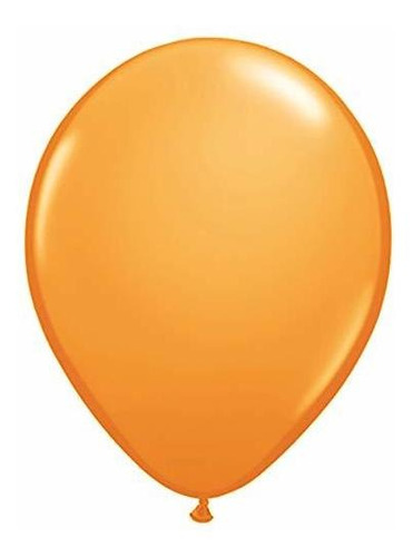 Globo Naranja 16  Qualatex (50 Unidades)