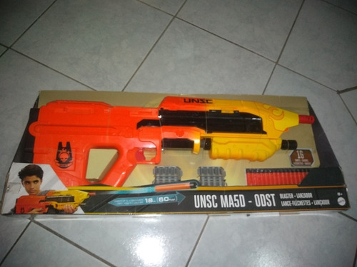 Rifle Halo Unsc Ma5d Odst  Lanzador Boomco Mattel Original