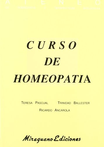 Libro Curso De Homeopatia De Pascual Ballester Grupo Contine