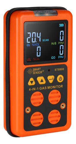 Detector De Gas Con Sensor Inteligente | Hs.co Digital Mano