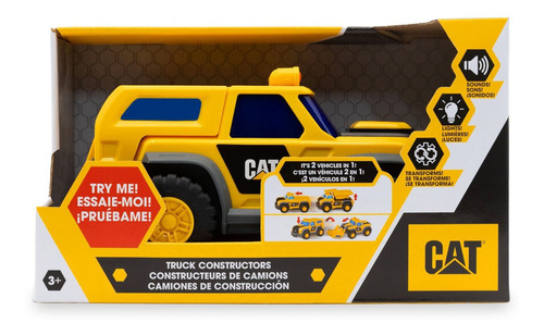 Cat vehiculo de construccion truck constructors Con Cabina