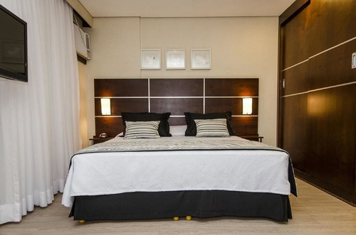 Imagem 9 de 15 de Flat Na Chacara Santo Antonio Para Investimento No Pool De Locação - Sf845
