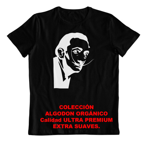 Polera - Dtf - Algodon Organico - Salvador Dali