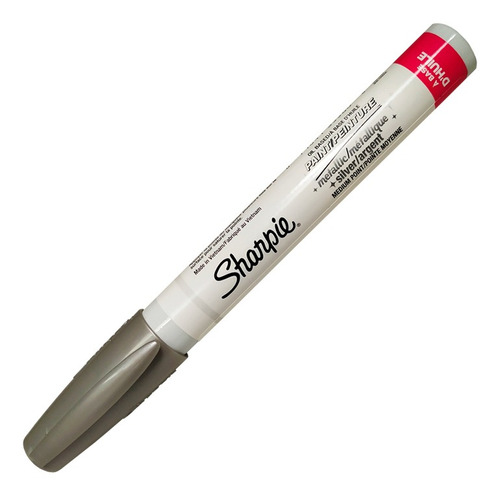 Marcador Permanente Sharpie Paint Plata 3 Mm Punta De Bala