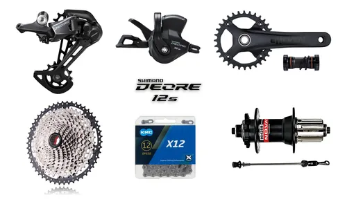 Kit Transmision Completa 12v Shimano Deore M6100 11 50 1x12